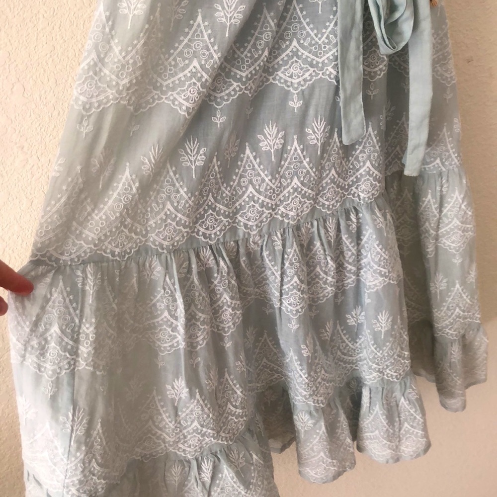Love Sam Anthropologie Mint Green Maxi Dress - Picture 9 of 14
